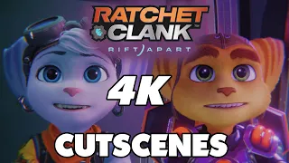 Ratchet & Clank: Rift Apart PS5 ALL CUTSCENES [4K]