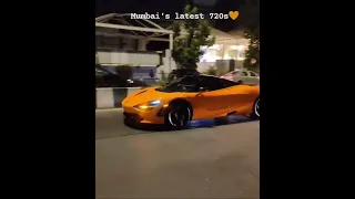 6 CR की McLaren 720S in Mumbai Night Drive 🔥 #mumbai #nightlife