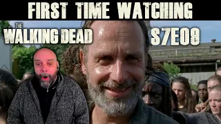 *THE WALKING DEAD S7E09* (Rock In The Road) - FIRST TIME WATCHING - REACTION!