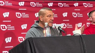 Wisconsin OC Phil Longo press conference