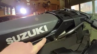 Installing a new Seat Concepts Seat on a Suzuki DR650