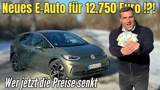 Dacia, VW und Co.: Jetzt werden die (Elektro-)Autos billiger! ID.3 ab 32.975 Euro | News