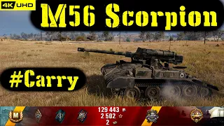 World of Tanks M56 Scorpion Replay - 4 Kills 3.4K DMG(Patch 1.6.1)