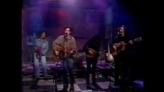 John Mellencamp, "Human Wheels" acoustic live, Jon Stewart show 1993