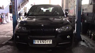 BMW  E70  Замена стояночного тормоза