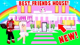 Building My BEST FRIENDS DREAM HOUSE Build Challenge In Adopt Me! (Roblox)