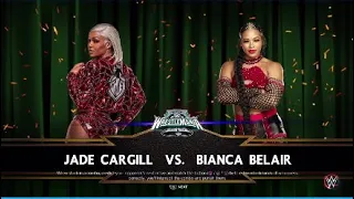 WWE 2K23 WrestleMania Dream Match : Jade Cargill vs Bianca Belair