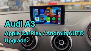 Audi A3 - Apple Carplay + Android Auto upgrade