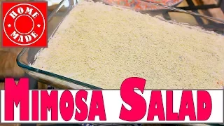Mimosa salad How to Make Delicious Homemade Mimosa salad simple to make recipes