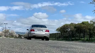 BMW E39 M5 | S62 5.0 V8 | Muffler delete | launch | exhaust sound | Wide open throttle acceleration