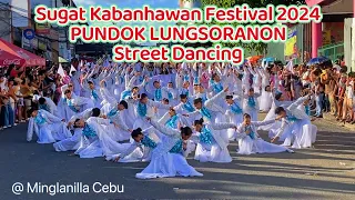 Sugat Kabanhawan Festival 2024 Street Dancing Pundok Lungsoranon at Minglanilla Cebu | Easter Sunday