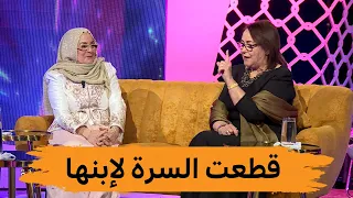 الفنانة #بهية_راشدي عندي مع عايدة ذكريات رائعة " أنا أول من وقف معاها في ولادتها "