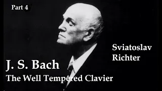 Bach - The Well Tempered Clavier. Sviatoslav Richter. Prelude & Fugue XIV -   XXIV, BWV 883 - 893