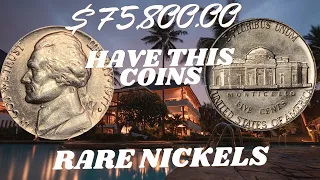GO TO THE BANK AND SEARCH FOR THESE RARE 1977 NICKELS WORTH MONEY!! COINS WORTH MONEY