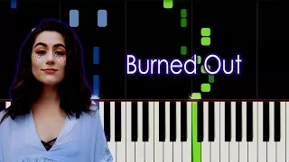 Dodie - Burned Out Piano Tutorial by elcyberguy