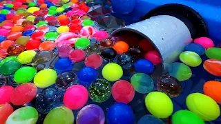 Water Marble Run ☆ ASMR where you can enjoy 10 different courses