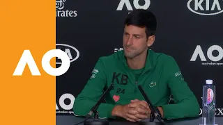 Novak Djokovic: "I still think Roger played pretty well!" | Australian Open 2020 Press Conference SF