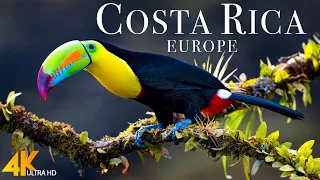 FLYING OVER COSTA RICA (4K UHD) - Relaxing Music Along With Beautiful Nature Videos - 4K Video HD