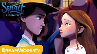 A New Year's Kiss | SPIRIT RIDING FREE | Netflix