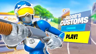 🔴LIVE Fortnite CUSTOMS VBUCK PRIZE