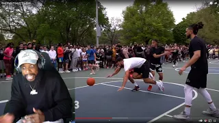 REAL SHOTS FIRED AT THIS HOOD BASKETBALL COURT!