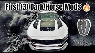 First 3 Mods For My 2024 Mustang Dark Horse (S650) | Watch FIRST BEFORE MODIFYING Your Dark Horse!