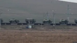 More Russian Military Vehicles Headed Toward Crimea