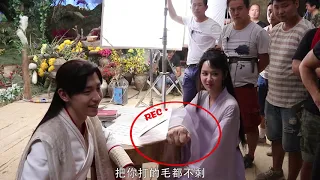 【香蜜沉沉烬如霜】幕后花絮之小手手