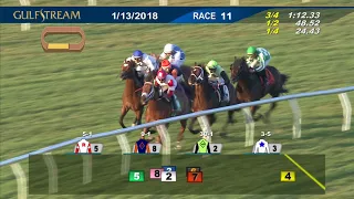 Gulfstream Park Race 11 | January 13, 2018