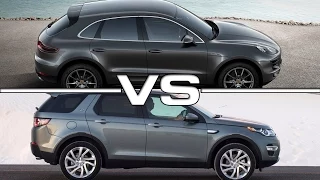 2015 Porsche Macan S vs 2015 Range Rover Discovery Sport