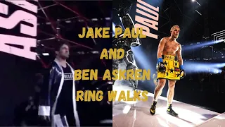 Jake Paul VS. Ben Askren Ring Walks