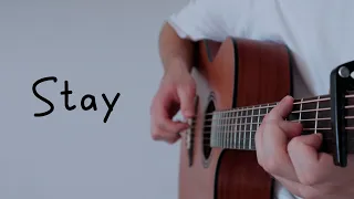 Stay - Fingerstyle Guitar Cover - The Kid LAROI, Justin Bieber / Acoustic Cover (TABS)