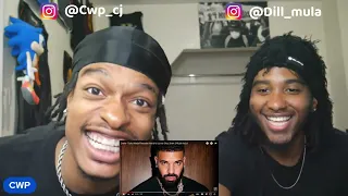 DRAKE DROPS ANOTHER KENDRICK DISS TRACK!!! | Drake - Taylor Made Freestyle (REACTION!!!)