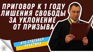 Как не получить реальный срок лишения свободы за уклонение от призыва во время мобилизации ст 336 УК