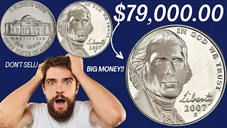 Is Your 2007 Jefferson Nickel Worth a Million? Find Out Now! - Nickels worth money!