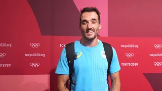 Emiliano Lasa quedó a un centímetro de continuar en Tokio 2020