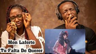 OUR FIRST TIME HEARING Mon Laferte - Tu Falta De Querer (Live, En Vivo) REACTION!!!