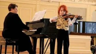 Danila Bessonov 6 years old on a 1/8-size violin Данила Бессонов Крейслер