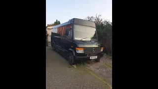 Mercedes Vario 614D Bus, Camper Conversion. Episode 1