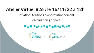 Atelier Virtuel du 16 novembre : inflation, tensions d'approvisionnement, vaccination grippale...