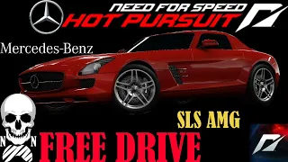 MERCEDES BENZ SLS AMG | FREEDRIVE in NFS Hot Pursuit 2010