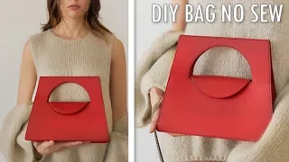 DIY ADORABLE HANDBAG TUTORIAL NO SEW // Cute Purse Bag Tote Idea