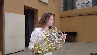 Anaís Romero toca el Concert  Étude de Esa-Pekka Salonen | Profesora del Numskull Brass Festival 23
