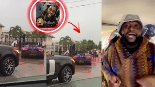 Davido Attack his Producer Napji as Burna boy Was Unable to Drive his New Lamborghini in Lagos