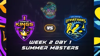 SMITE Summer Masters Week 2 Day 1: Camelot Kings vs Atlantis Leviathans