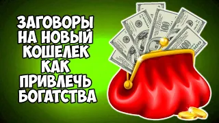 Заговоры на новый кошелек. Как достичь Богатства и процветания