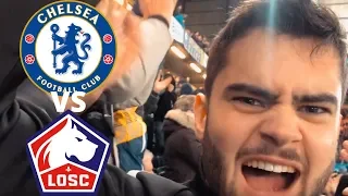 CHELSEA 2 - 1 LILLE MATCH VLOG || KNOCK OUT STAGES NOW!