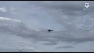 Airwolf Helicopter in action