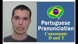 👅 Brazilian Portuguese Pronunciation - Letters D and T | #TeacherRicardoFilgueira