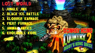 Donkey Kong Country 2 (SNES) (102%) (8|8) / Lost World [4:3/FHD@60]